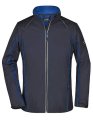 Dames Softshell jas Daiber JN1121 Navy-Royal Blue